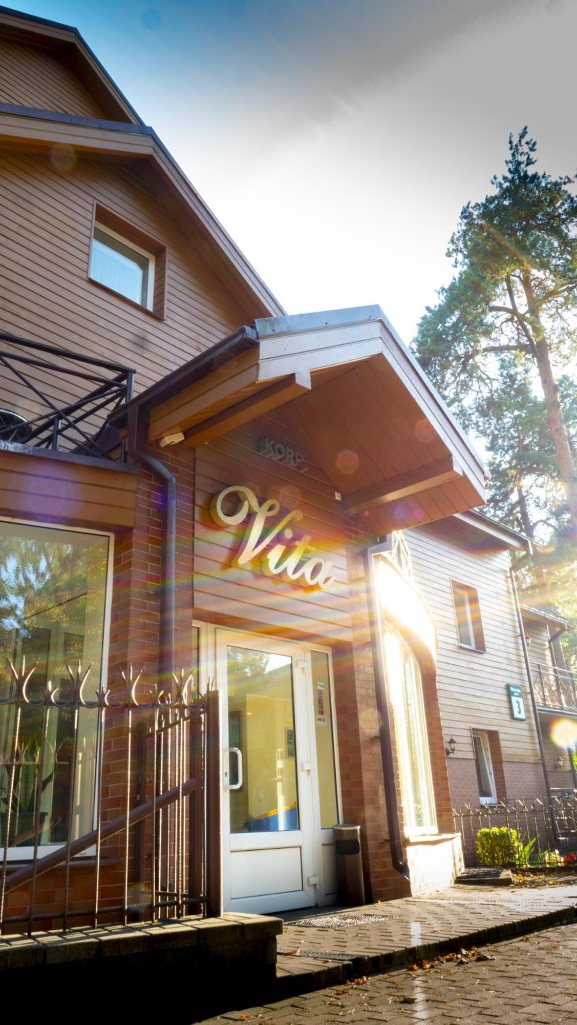 Hotel Vita Self Check In Druskininkai Exteriör bild